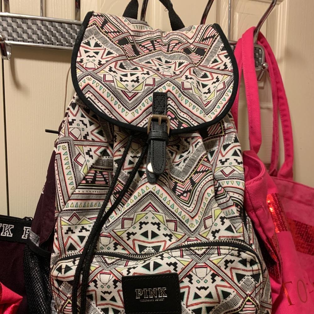 PINK Aztec Backpack